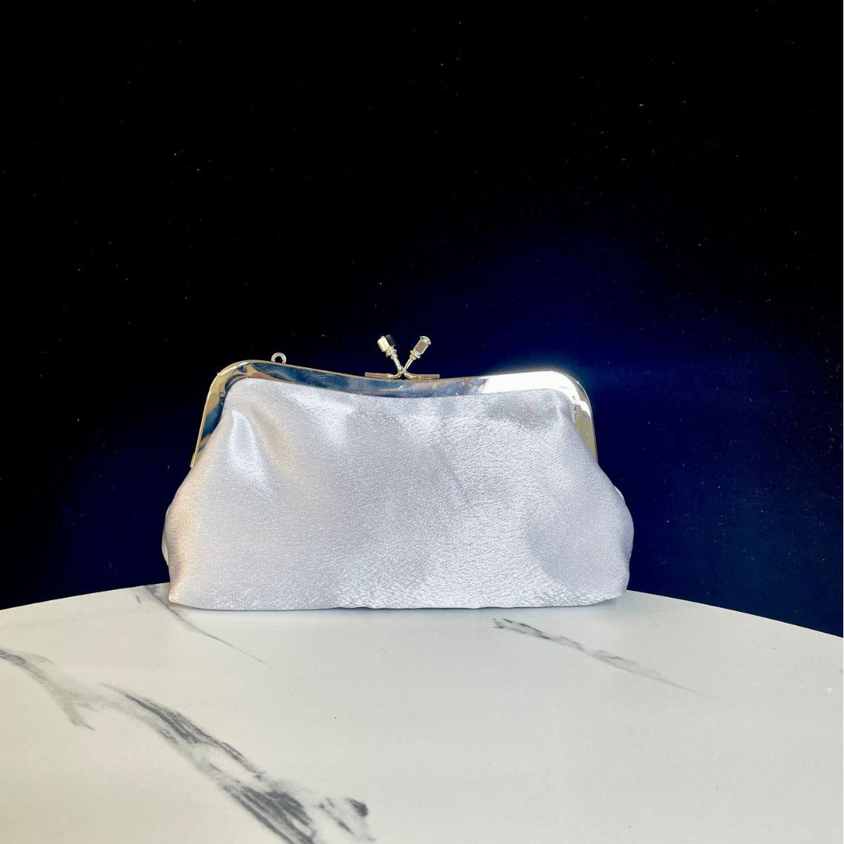 Ruffled Evening Handbag — product view 3