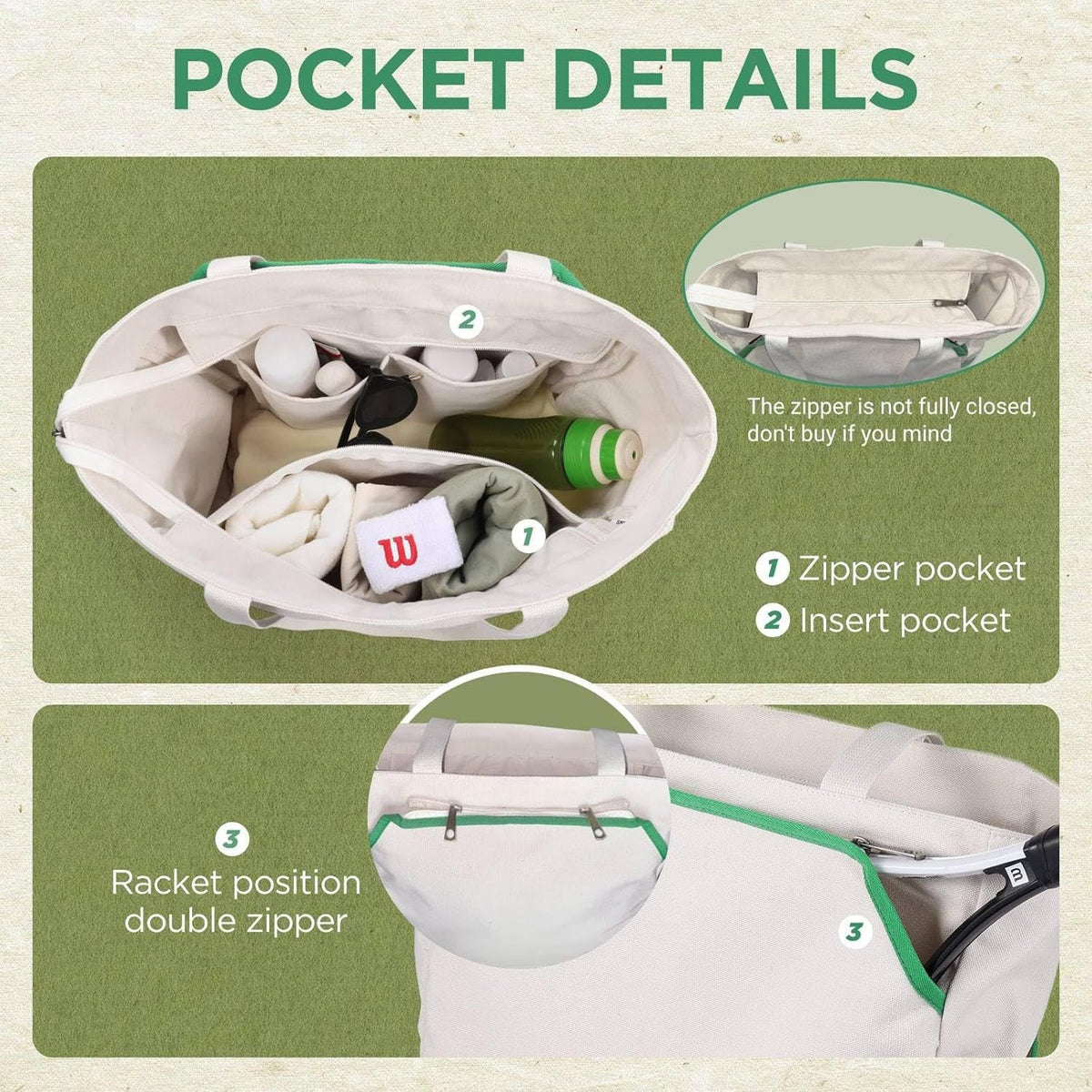 Sports backpack with special compartment for sports accessories LoungeYard — product view 3