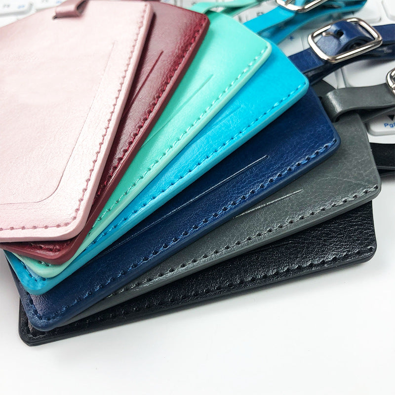 Leather Luggage Tag LoungeYard — product view 3