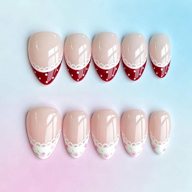 Chic Decorative Press-On Nail Set — product view 1