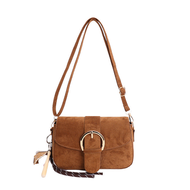 Elegant Suede Crossbody Purse — product view 5