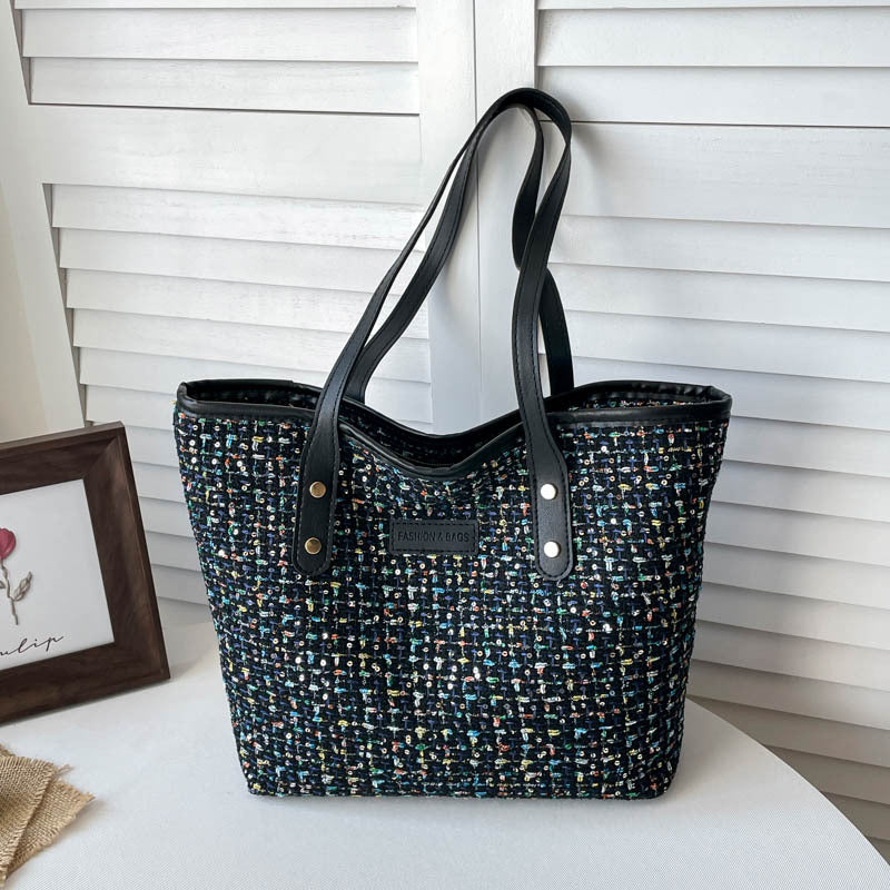 Elegant Woven Tote Bag — product view 6