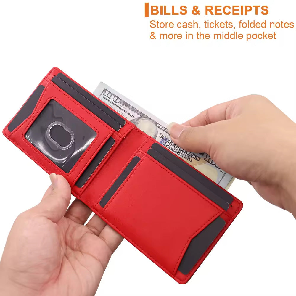 Engraved Leather Cardholder LoungeYard — product view 3