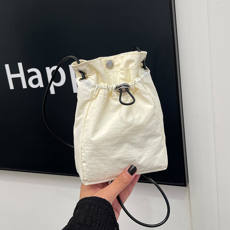 Drawstring Mini Shoulder Bag — product view 2