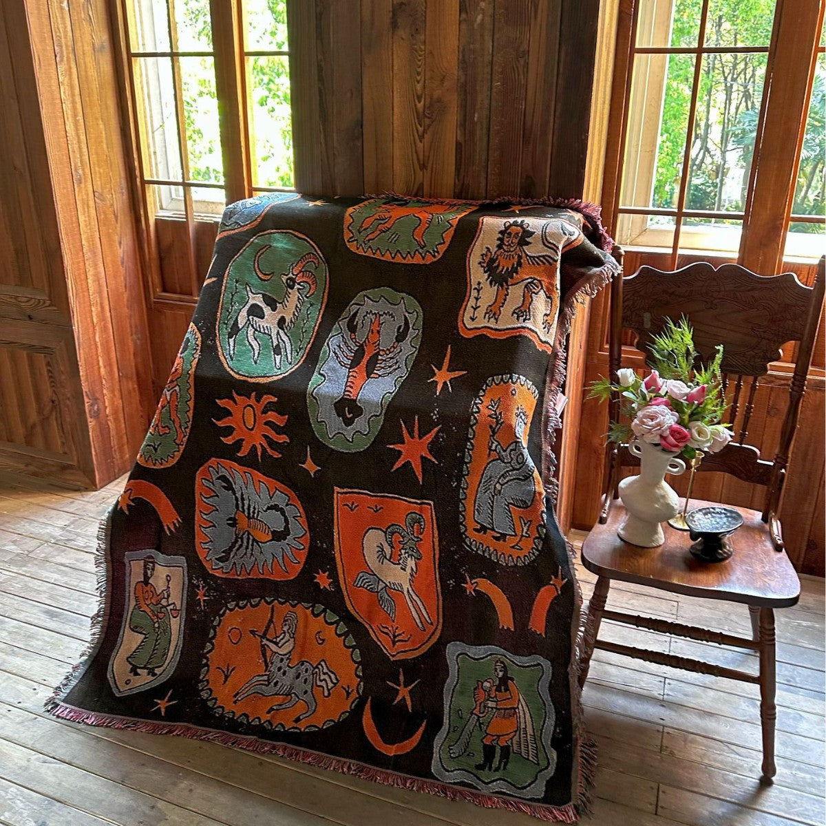 Artistic Tapestry Throw Blanket — product view 1