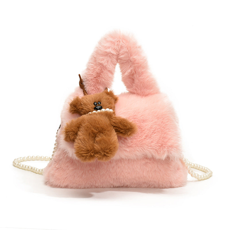 Plush Teddy Bear Bag — product view 2