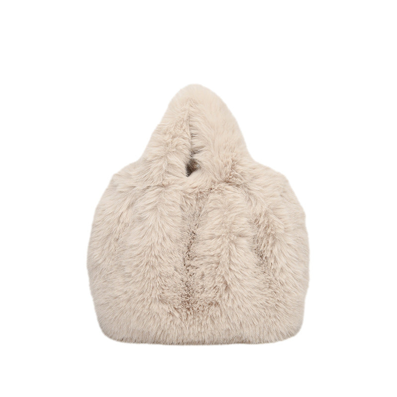 Soft Plush Hobo Bag — product view 2