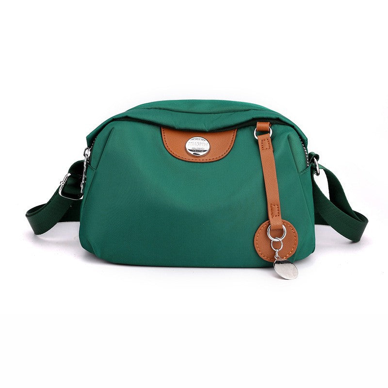 Shoulder bag with adjustable shoulder strap and clear compartment system LoungeYard — product view 4