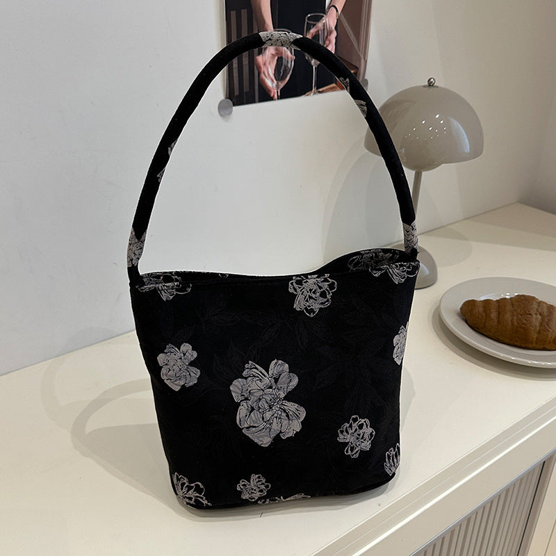 Embroidered Floral Shoulder Bag — product view 6