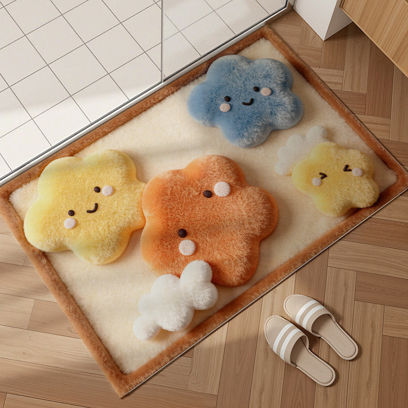 Plush Bear Pattern Bath Mat — product view 6