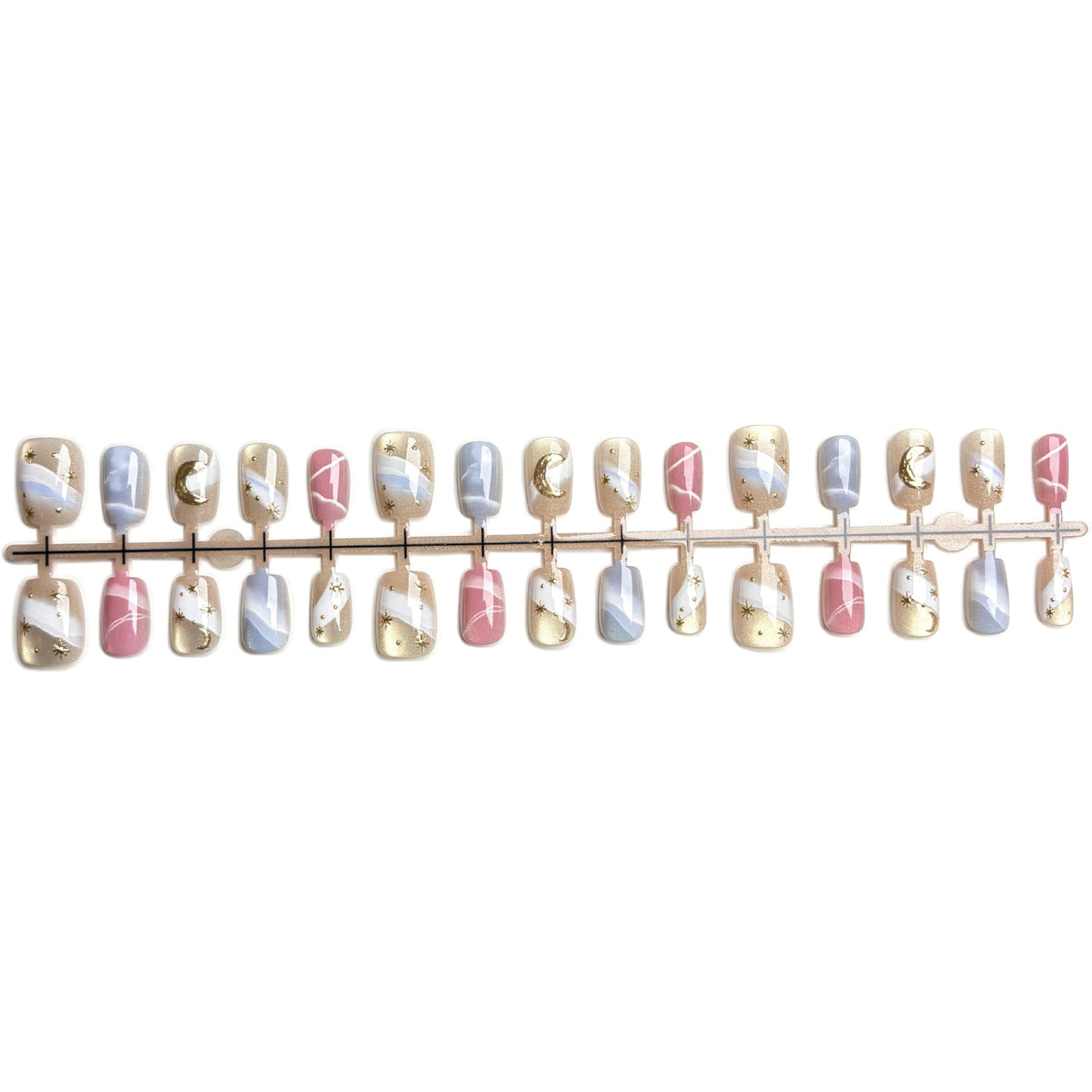 Artistic Celestial-Inspired Press-On Nail Set — product view 4