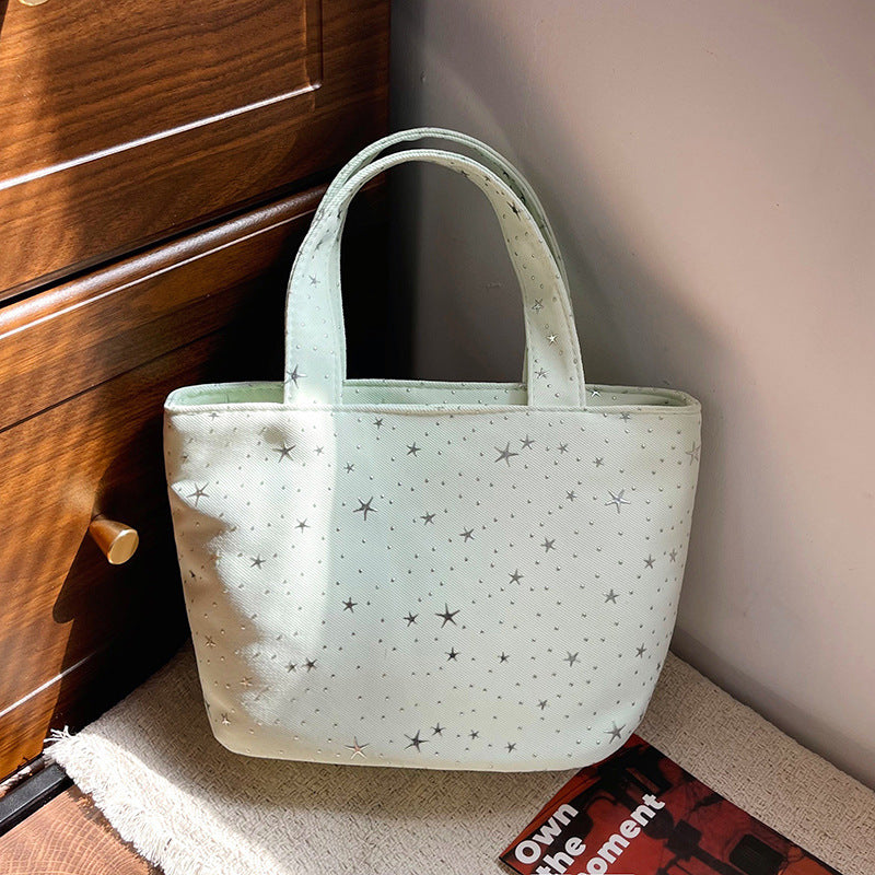 WoStar-Patterned Everyday Tote Bag LoungeYard — product view 4