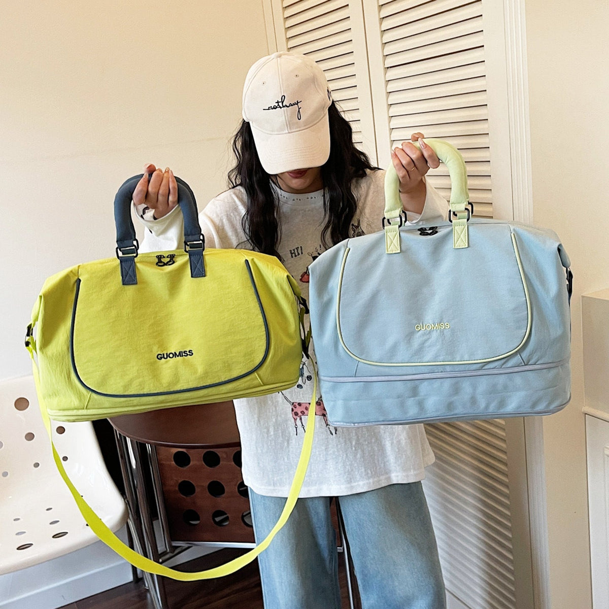 Versatile Multi-Functional Gym and Travel Duffel Bag LoungeYard — product view 2