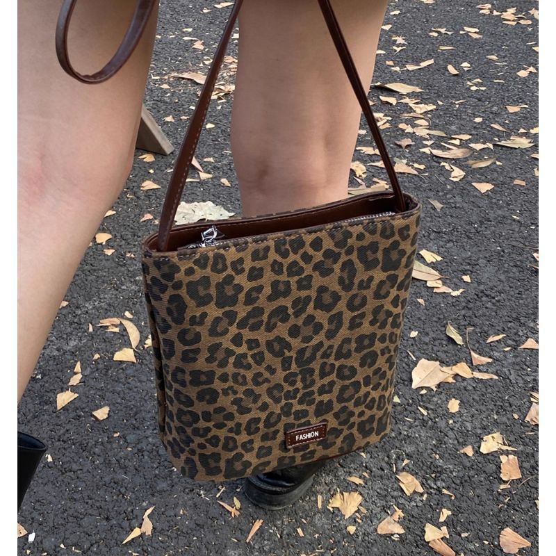 Fashionable Animal Print Crossbody Bag LoungeYard — product view 2