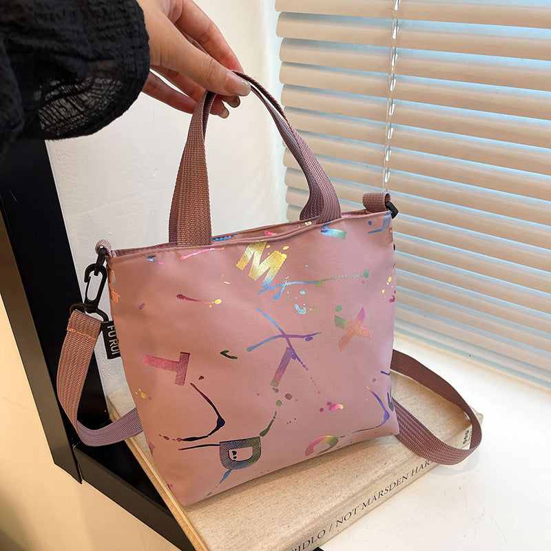 WoArtistic Patterned Mini Tote Bag LoungeYard — product view 1