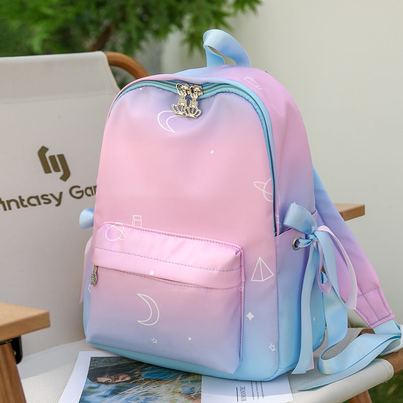 Stylish Galaxy Print Backpack LoungeYard — product view 1