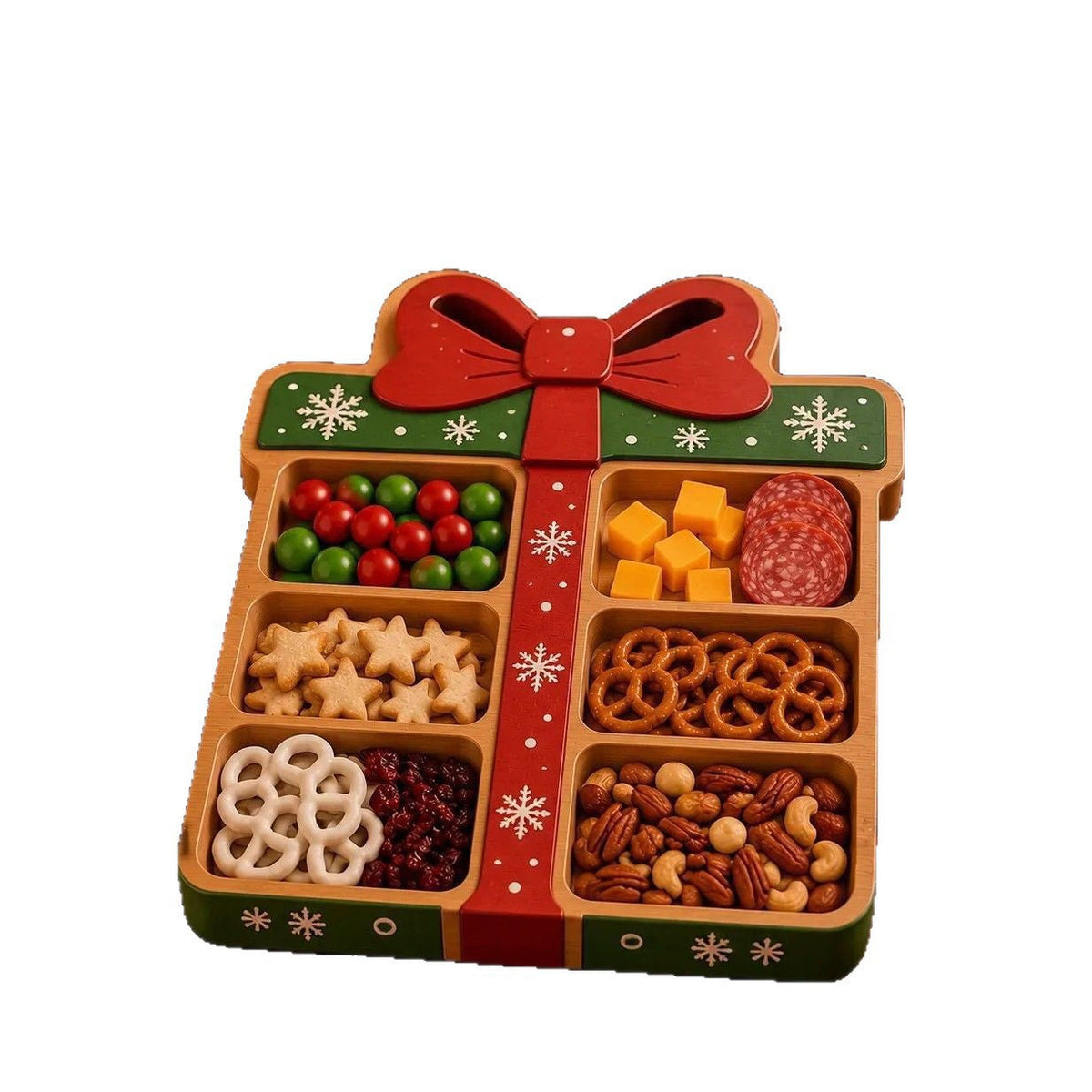 Christmas Tree Serving Platter Bowlift — product view 5
