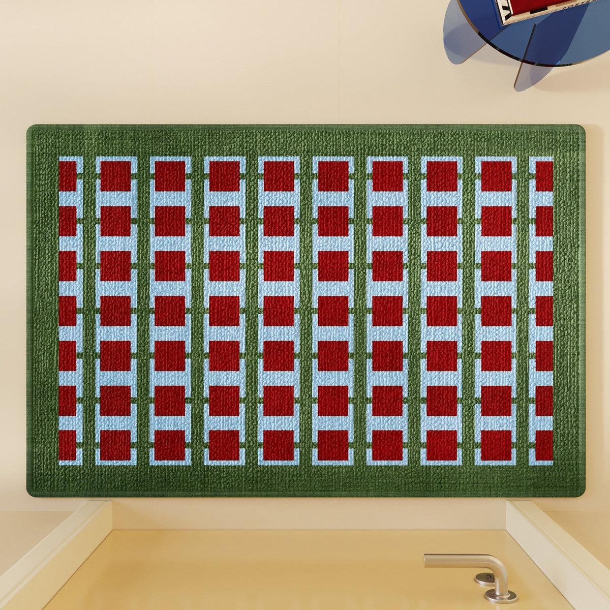 Non-Slip Textured Bath Rug — product view 3