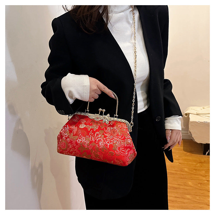 Vintage Floral Evening Bag — product view 3