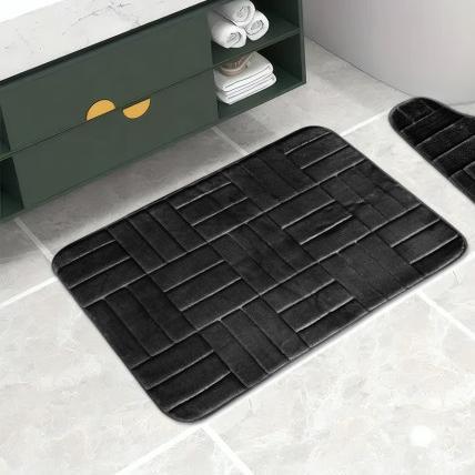 Plush Bathroom Mat Bowlift — product view 7