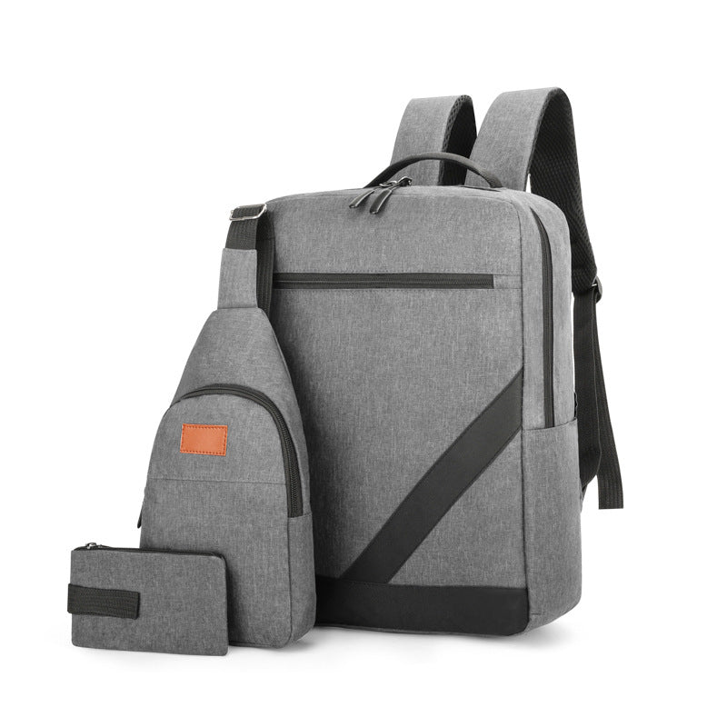 Smart Travel Backpack with Compact Sling Bag LoungeYard — product view 1