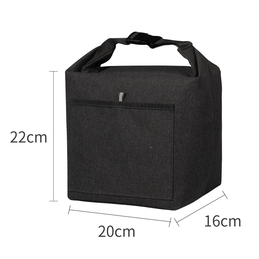 Ladies insulated cooler bag with additional carrying handle and practical outer pockets LoungeYard — product view 2