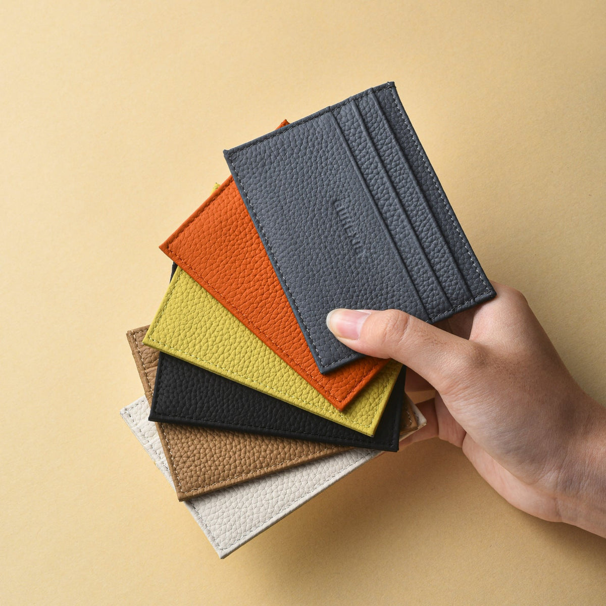Premium Leather Card Holder Wallet — product view 1