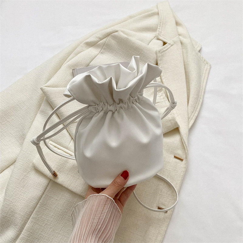 Fashionable Drawstring Bucket Bag — product view 4