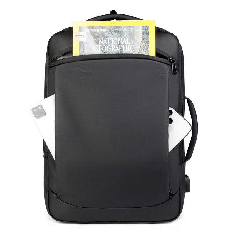 Sleek Expandable Business Backpack LoungeYard — product view 4