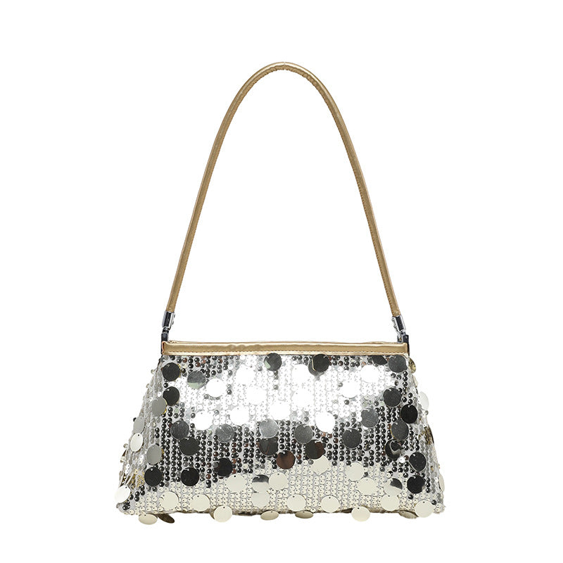 WoGlamorous Sequin Evening Shoulder Bag LoungeYard — product view 6
