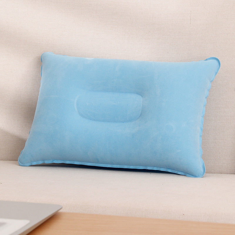 Ergonomic Inflatable Travel Pillow with Head Cradle LoungeYard — product view 6