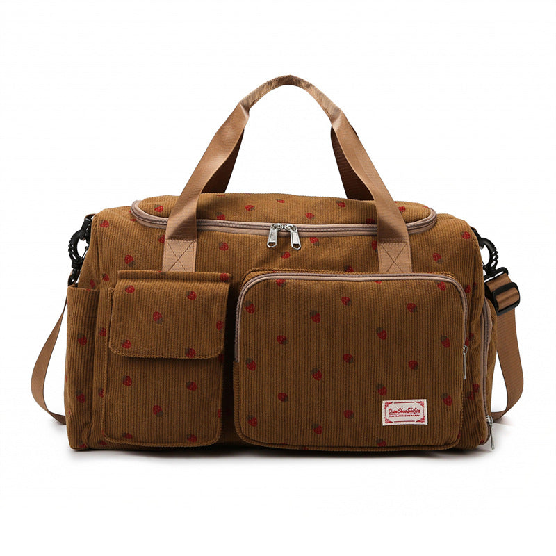 Sporty Travel Bag With Multifunctional Pockets LoungeYard — product view 7