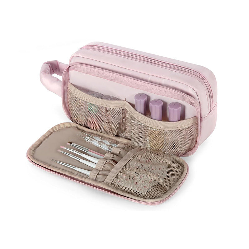 Cosmetic Organizer Bag with Transparent Design and Practical Compartments LoungeYard — product view 7
