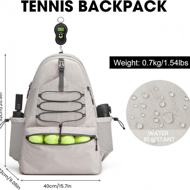 Tennis Gear Sports Backpack LoungeYard — product view 6
