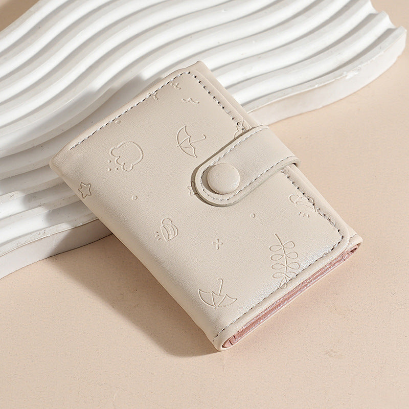 Engraved Leather Card Holder — product view 1