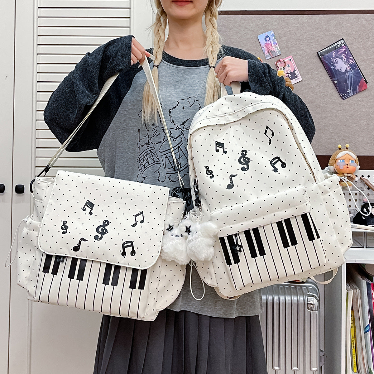 Musical-Themed Backpack LoungeYard — product view 2