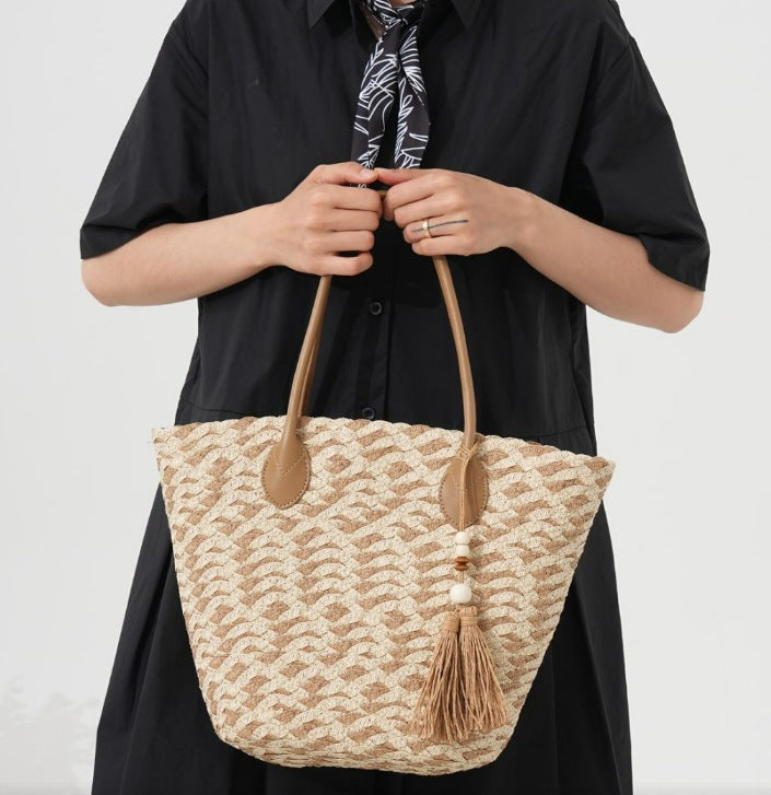 Geometric Beach Tote LoungeYard — product view 6