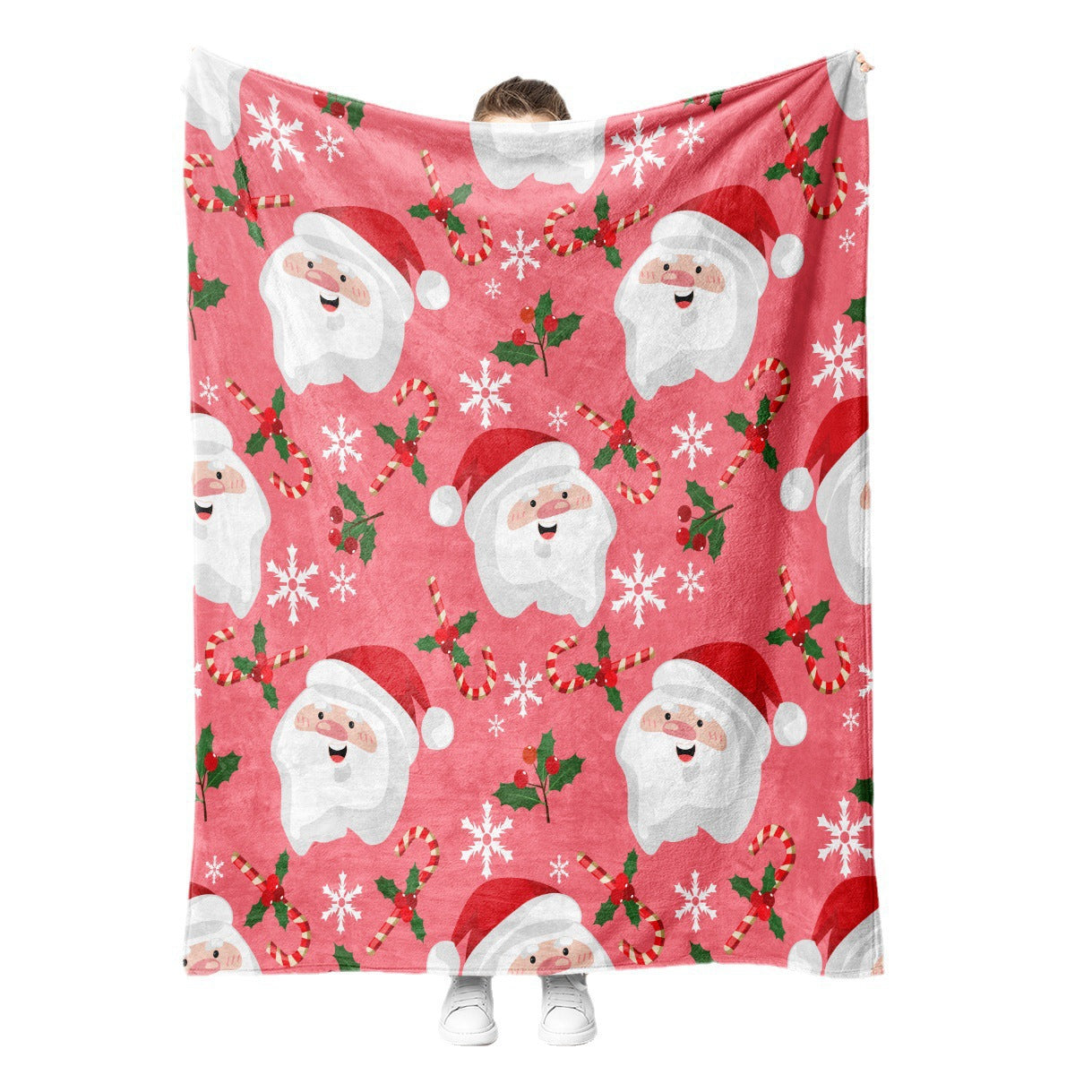 Christmas-Themed Throw Blanket — product view 4