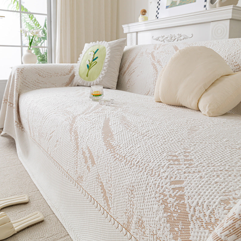 Premium Textured Sofa Throw Cover — product view 4
