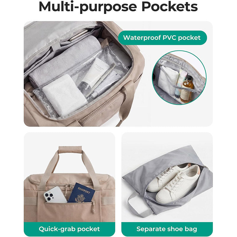 Multi-functional Gym Duffel Bag LoungeYard — product view 3