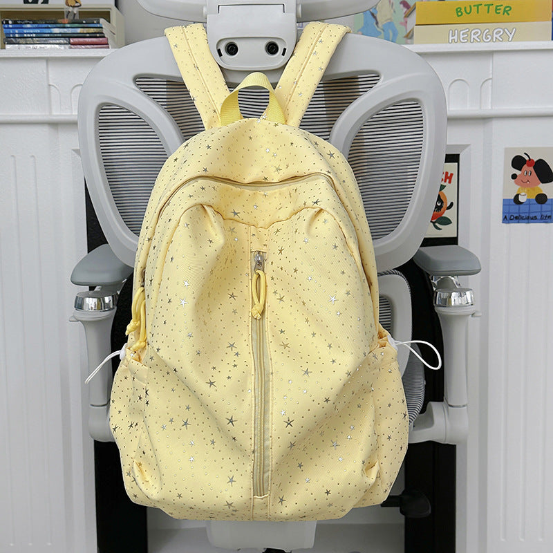 Star-Patterned Lightweight Backpack LoungeYard — product view 1