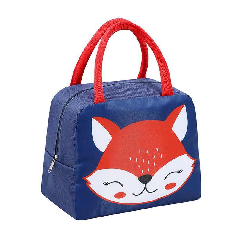 Insulated Fox-Themed Lunch Bag — product view 6