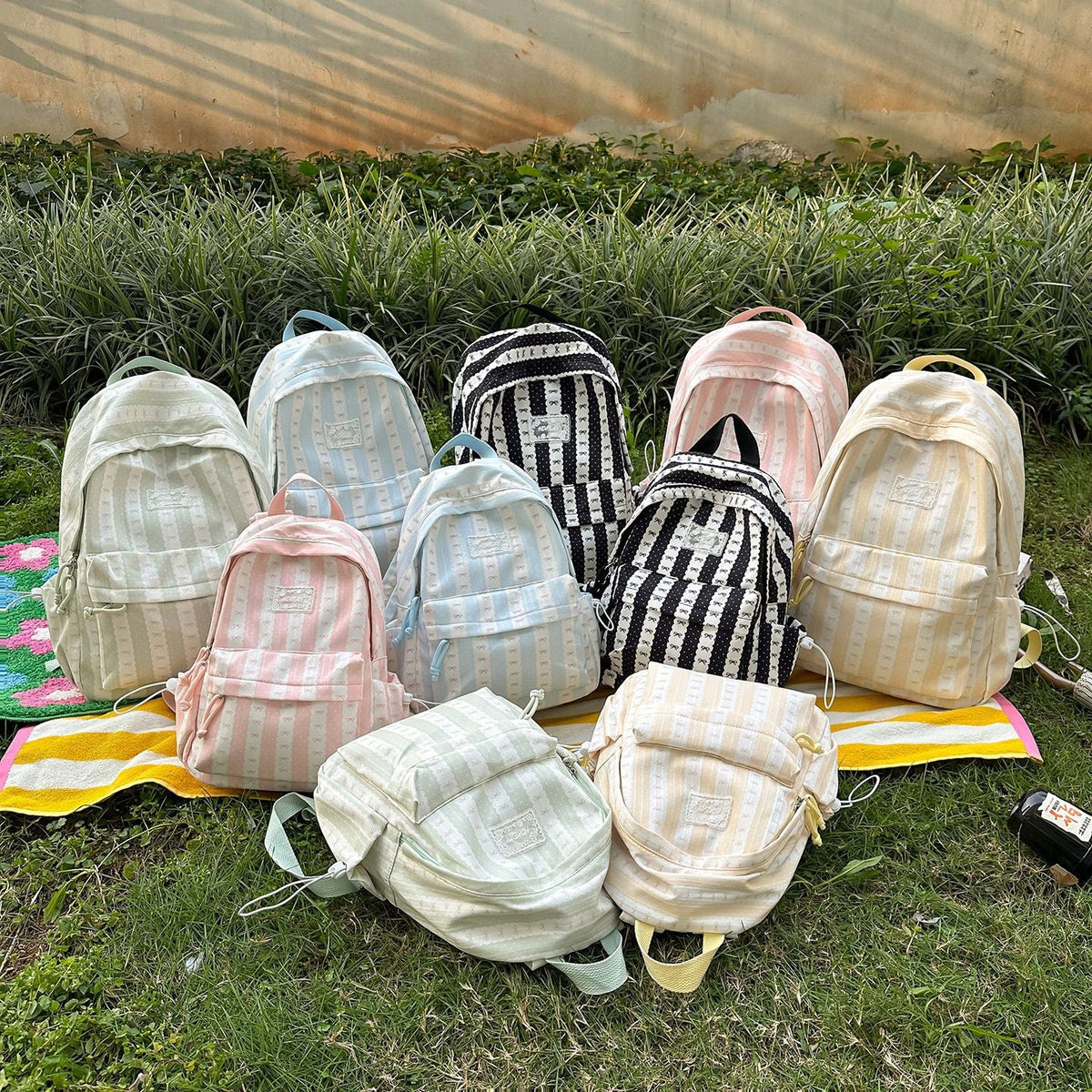 Cute Patterned Backpack LoungeYard — product view 4