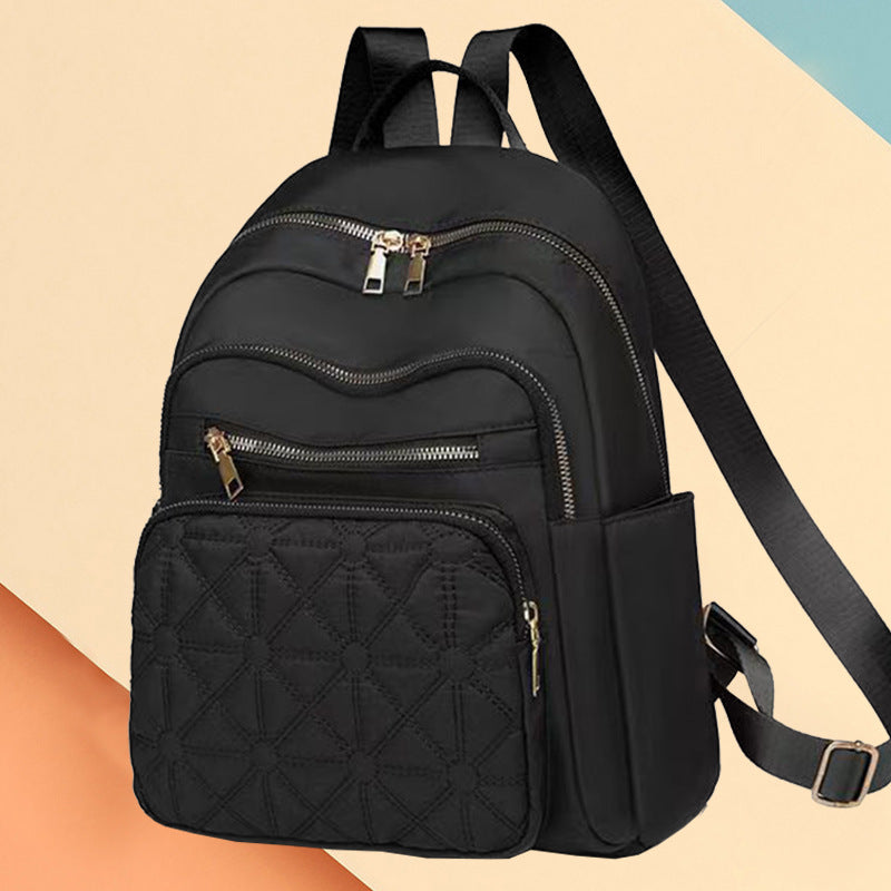 Women's Versatile Quilted Backpack LoungeYard — product view 3