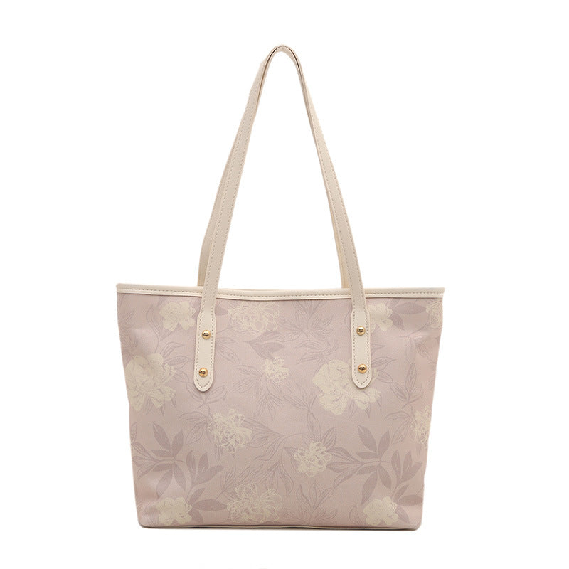 Floral Patterned Tote Bag LoungeYard — product view 7