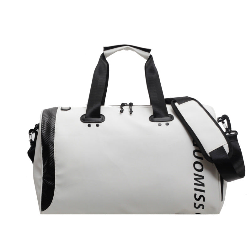 Waterproof Sport Duffel Bag With Sturdy Carry Handles And Adjustable Shoulder Strap LoungeYard — product view 6