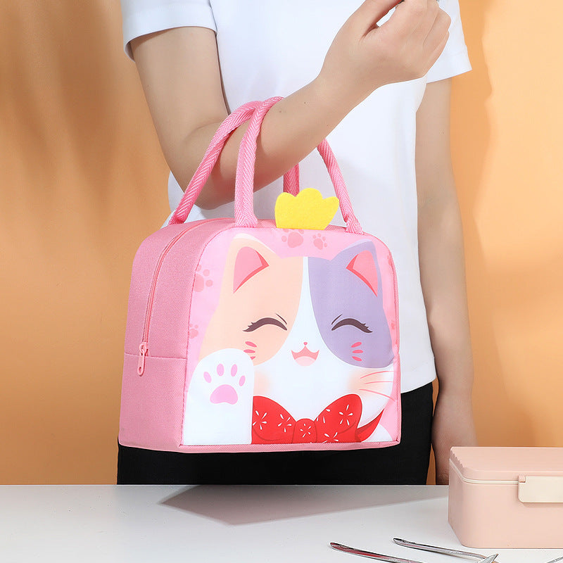 Cute Rabbit-Themed Insulated Lunch Bag — product view 4