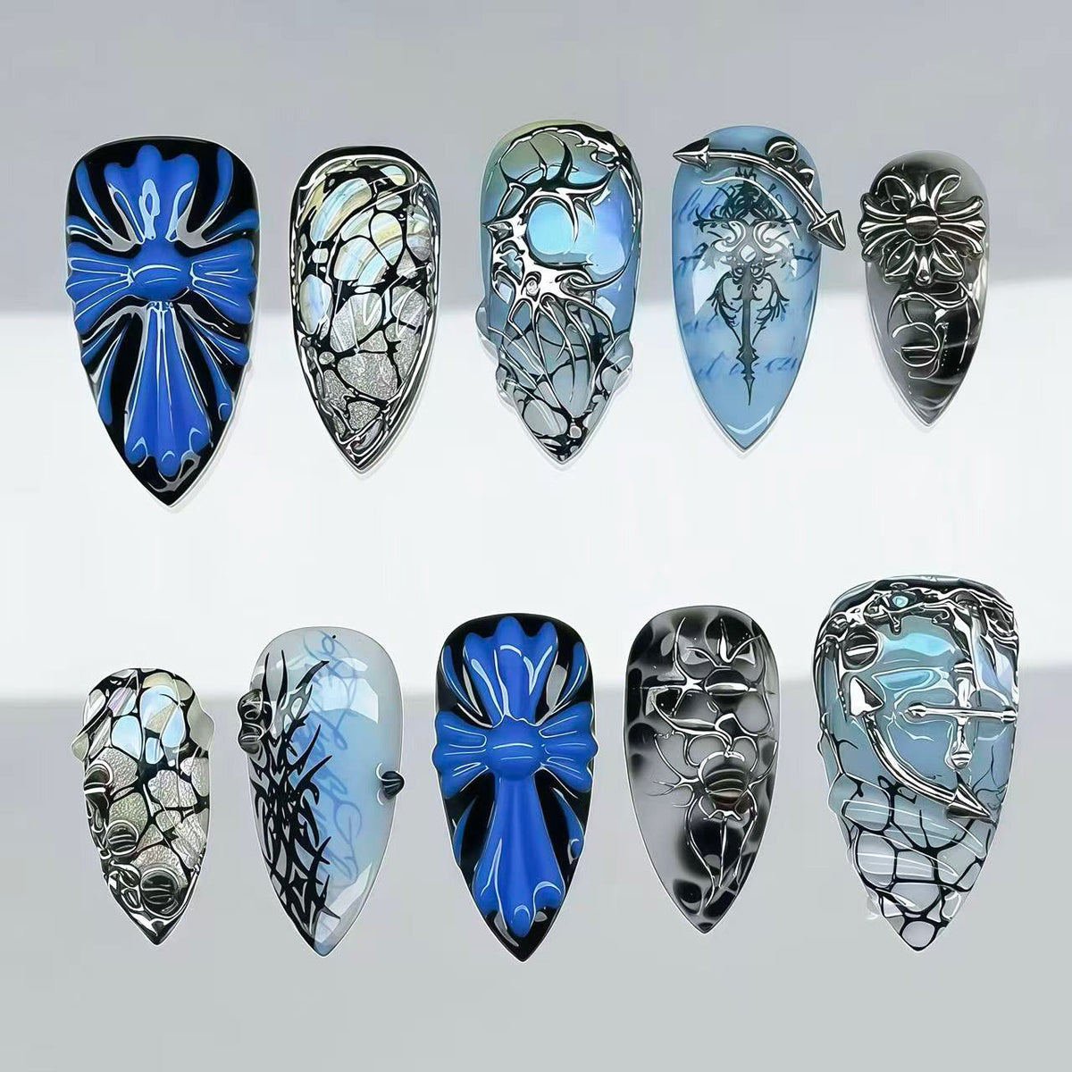 Artistic Gel Press-On Nail Set — product view 1