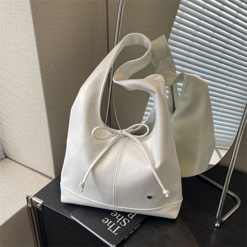 Chic Drawstring Hobo Bag LoungeYard — product view 2