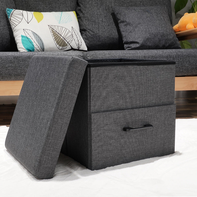 Multi-Functional Upholstered Storage Cube Bowlift — product view 4
